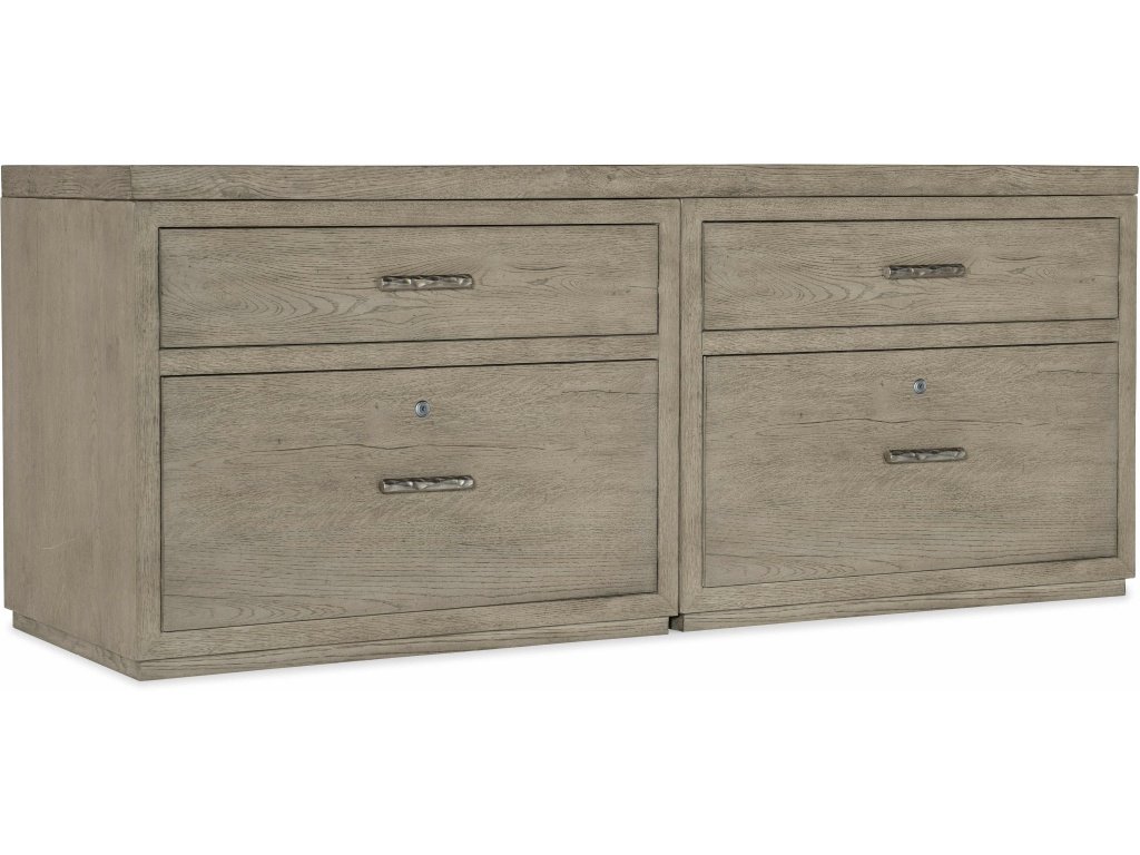 Linville Falls Credenza - 72in Top-2 Lateral Files