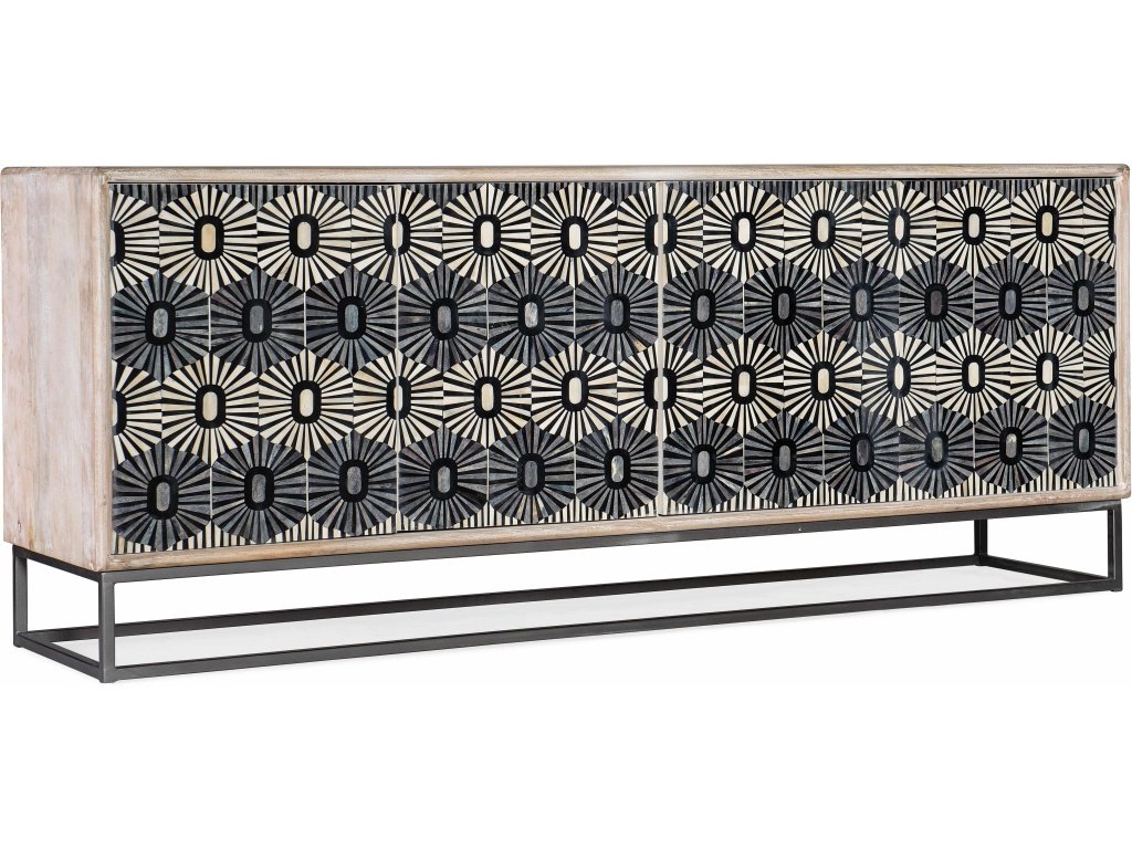 Melange Whitmore Four Door Credenza