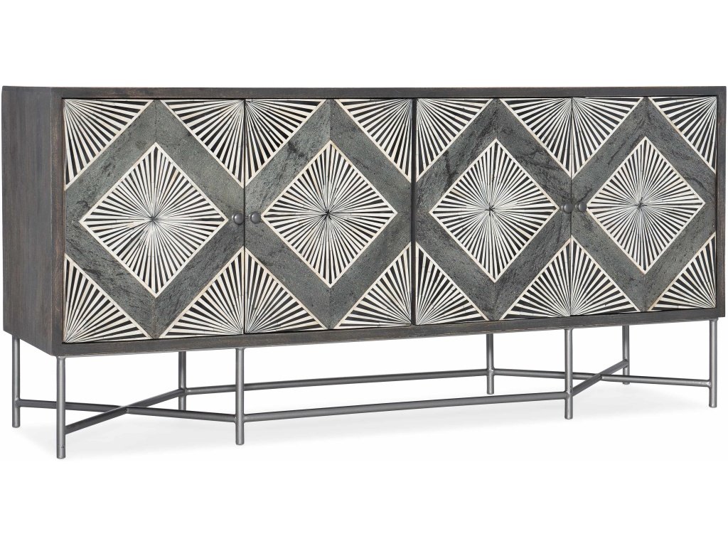 Melange Hawthorne Four Door Credenza