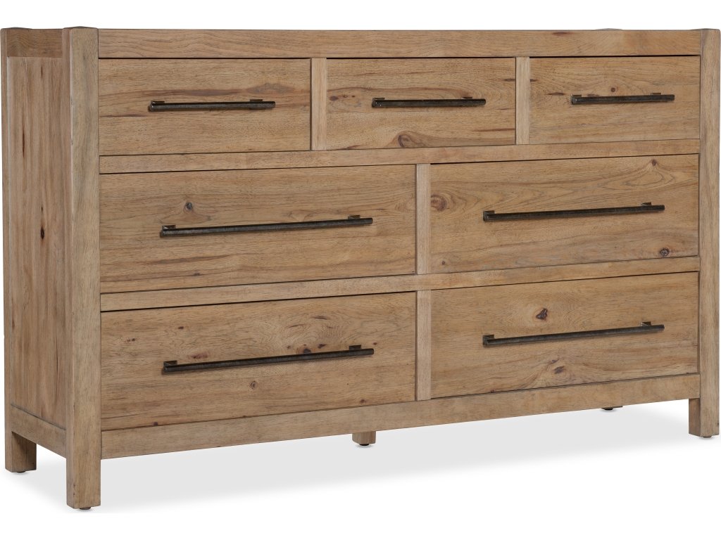 Vineyard Row Seven-Drawer Dresser