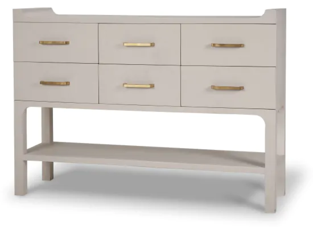 Fulham Linen Wrapped Console Table