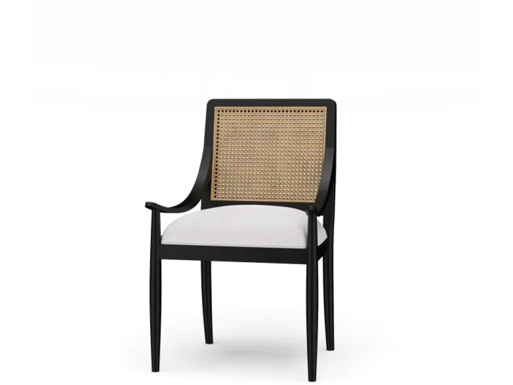 Oslo Dining Chair w/ Rattan Back