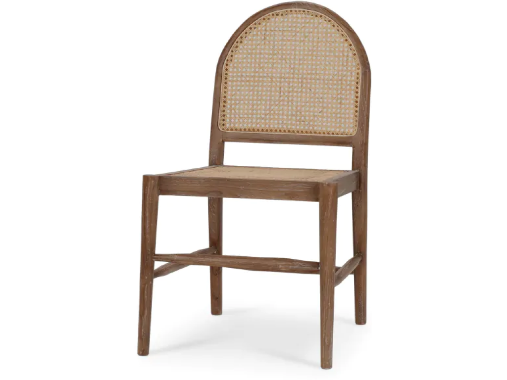 Serenity Dining Chair w/ Rattan Seat & Back