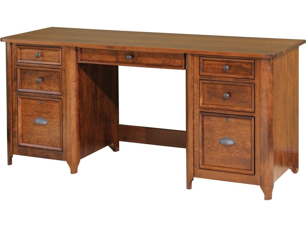 Double Pedestal Credenza