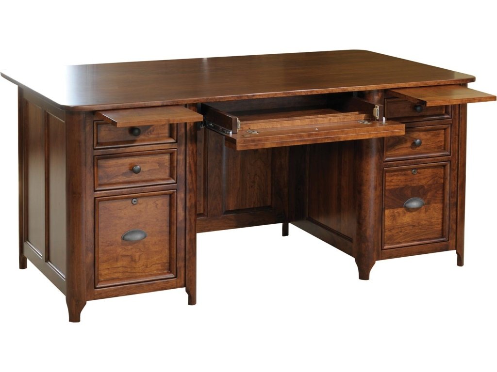 Double Pedestal Executive Desk