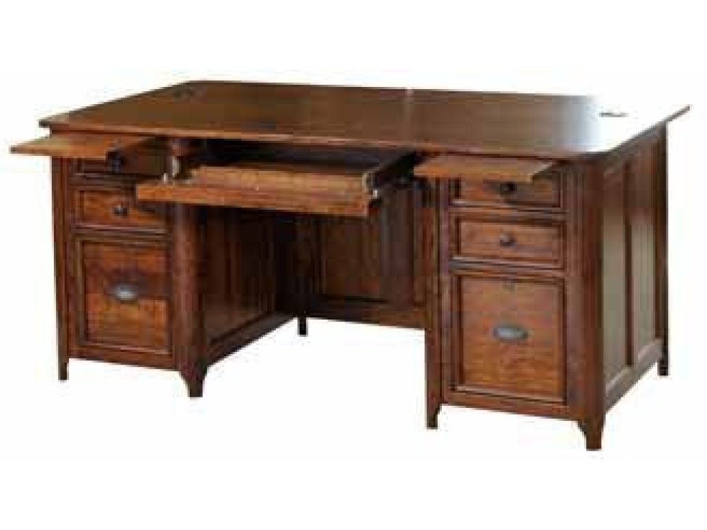 Double Pedestal Executive Desk