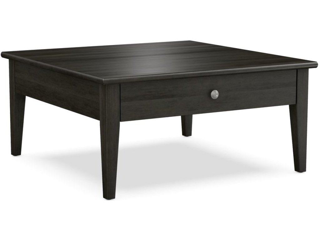 38" Square Cocktail Table w/Drawer