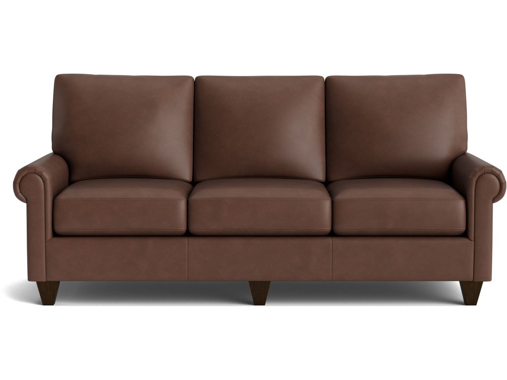 True Custom™ Leather Panel Arm Sofa
