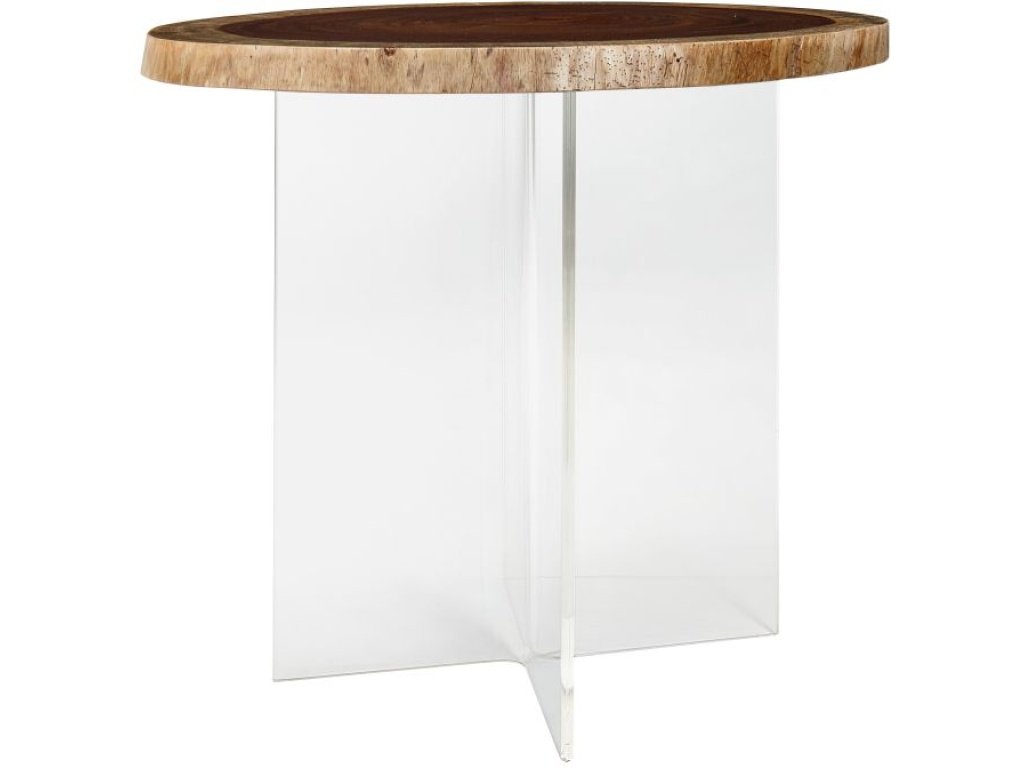 Acrylic Wedge Counter Height Base