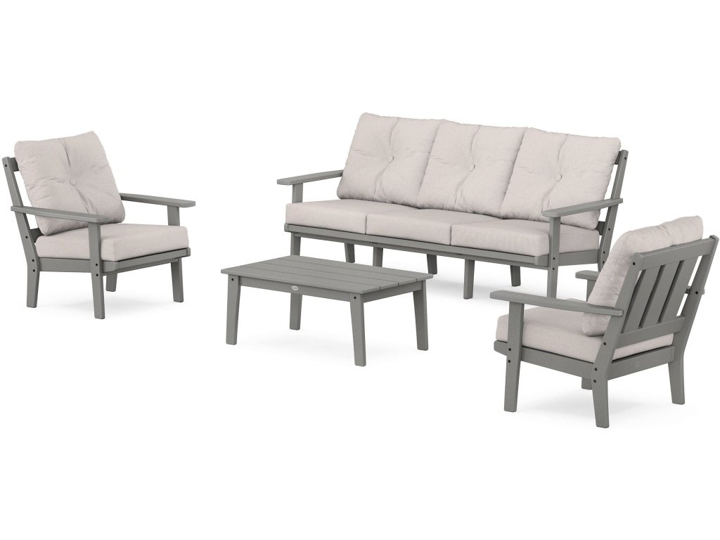 Oxford 4-Piece Deep Seating Set With Sofa