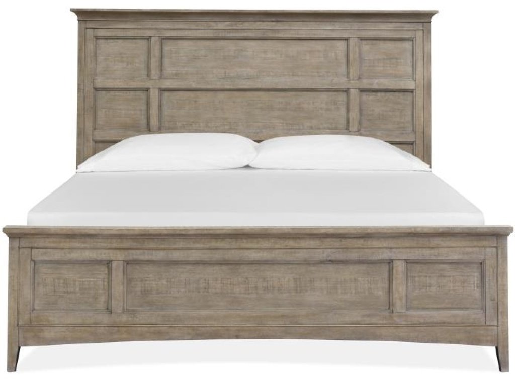 Complete Queen Panel Bed with Regular Rails