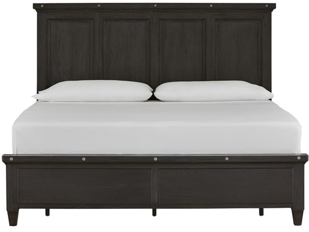 Wood Queen Panel Bed Headboard KD