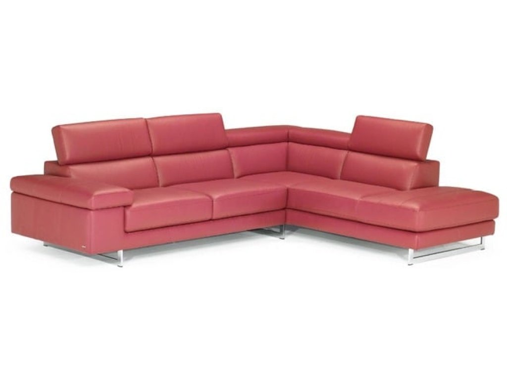 Saggezza Leather Sectional | Adjustable Headrest