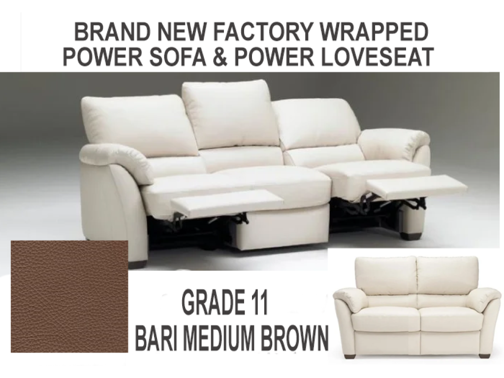 Power Reclining Sofa And Power Reclining Loveseat