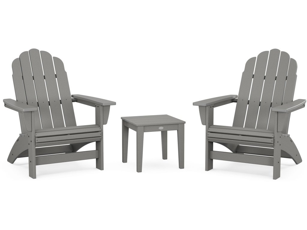 3-Piece Vineyard Grand Adirondack Set