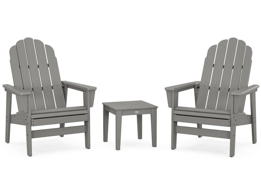 3-Piece Vineyard Grand Upright Adirondack Set