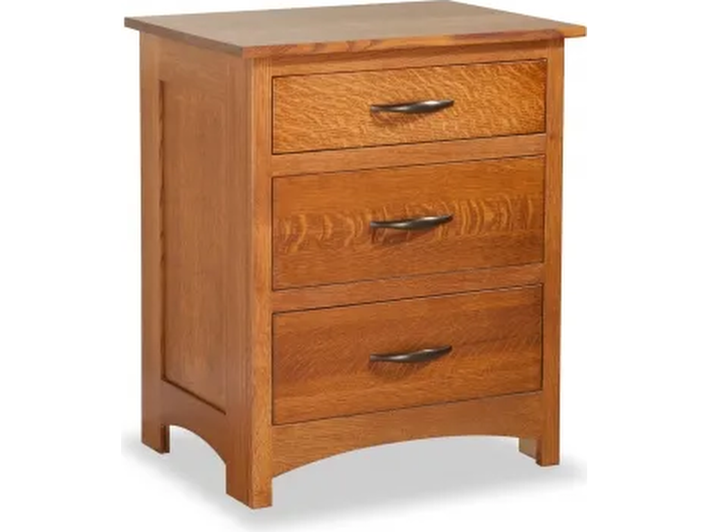 Treasure 3-Drawer Nightstand