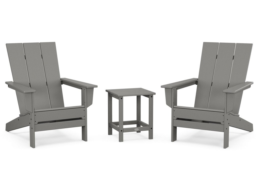 3-Piece Modern Studio Adirondack Set