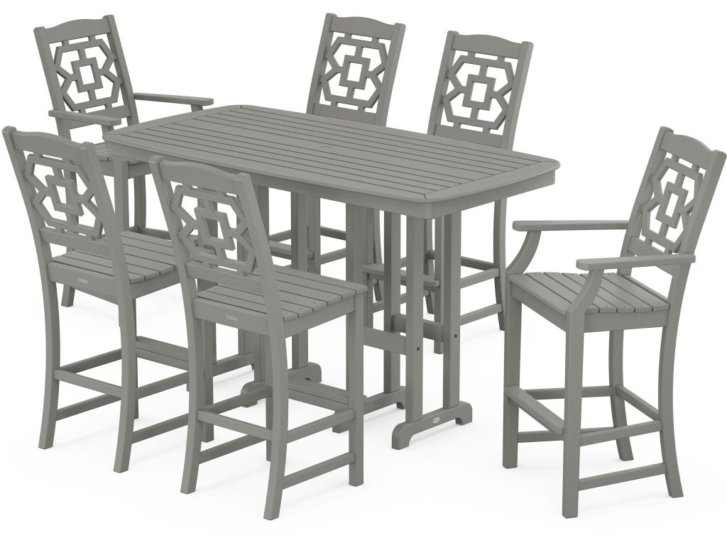 Chinoiserie 7-Piece Bar Set