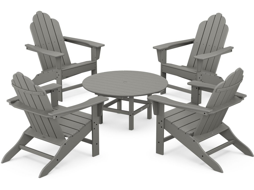 Long Island Adirondack 5-Piece Conversation Group