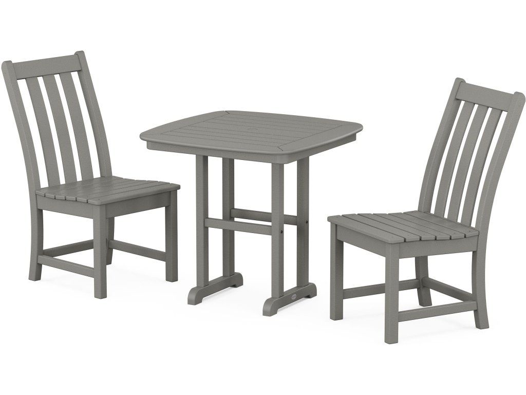 Vineyard Side Chair 3-Piece Dining Set
