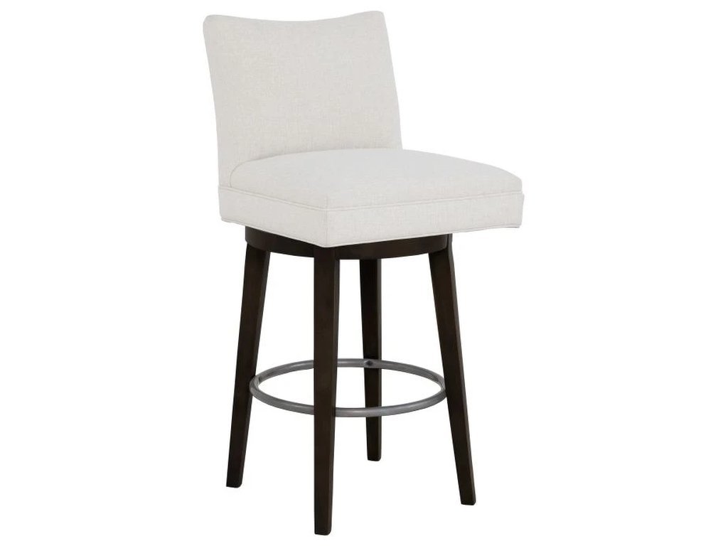 Concave Short Back Swivel Bar Stool 