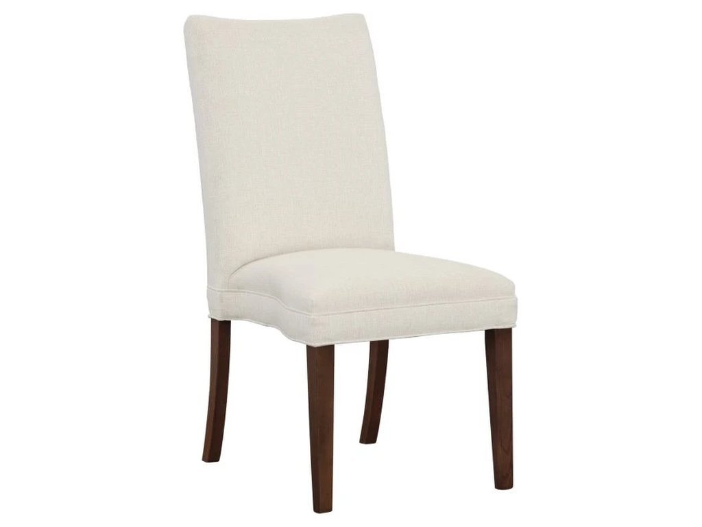Concave Tall Back Armless Stack Chair 