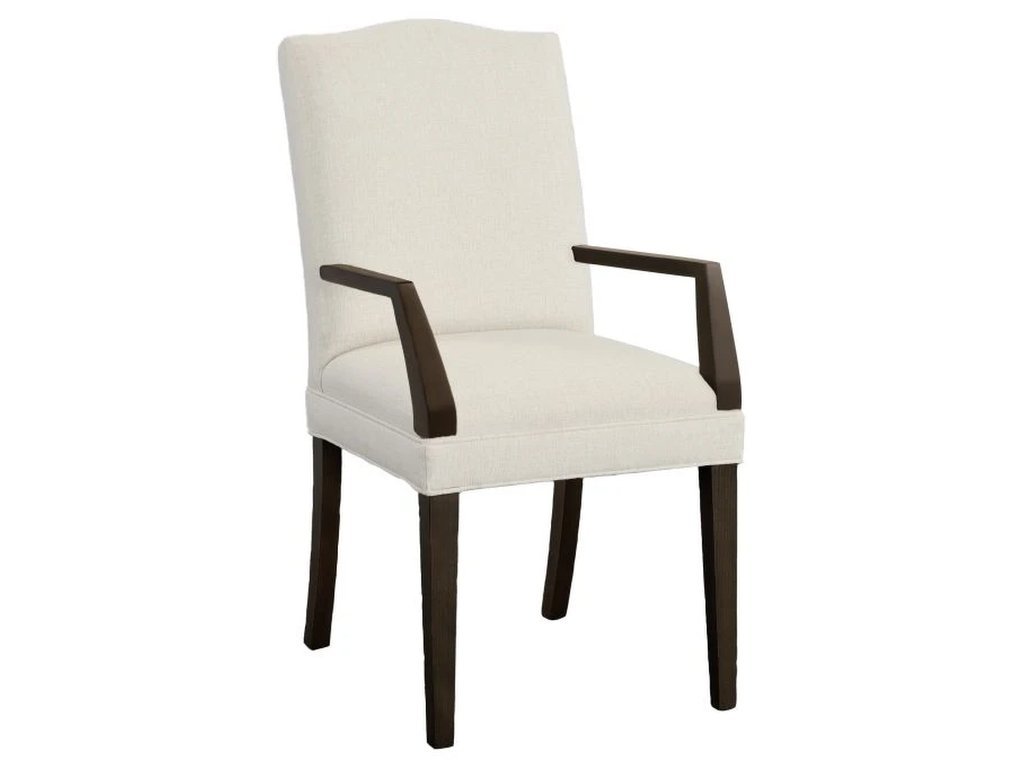 Camel Short Back Arm Chair 
