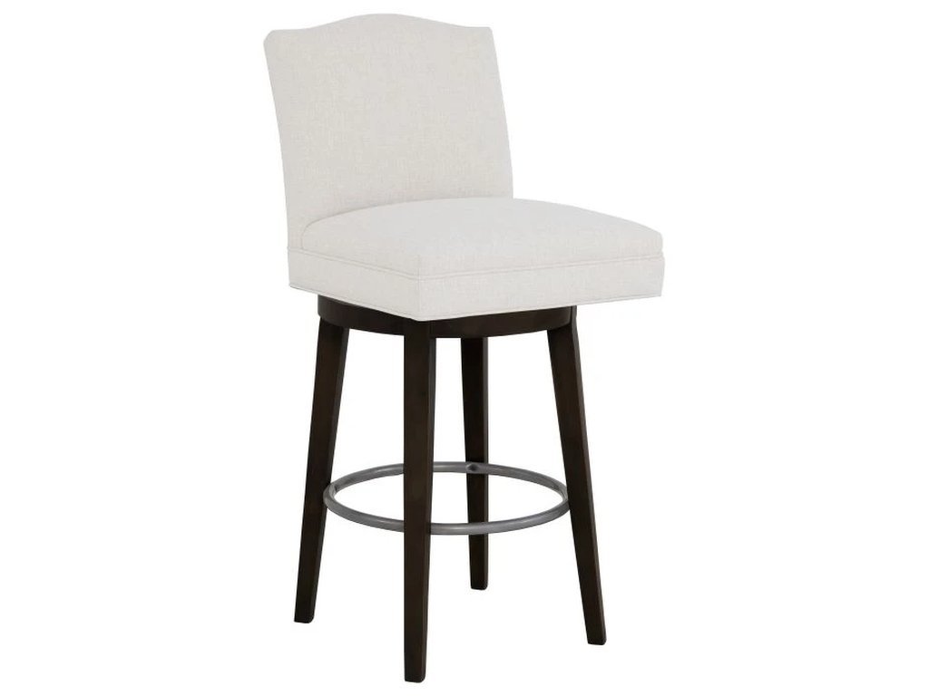 Camel Short Back Swivel Bar Stool 