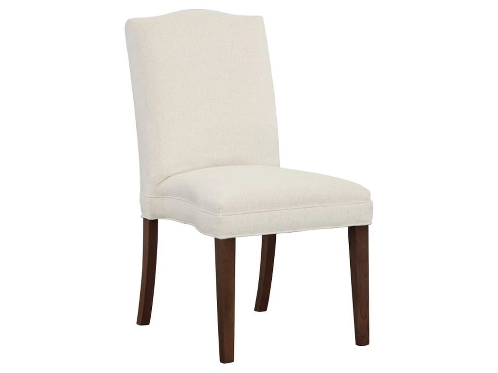 Camel Short Back Armless Stack Chair 