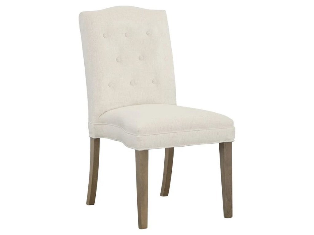 Camel Short Back Armless Stack Chair 