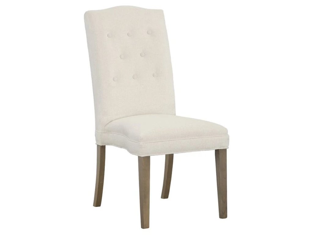 Camel Tall Back Armless Stack Chair 