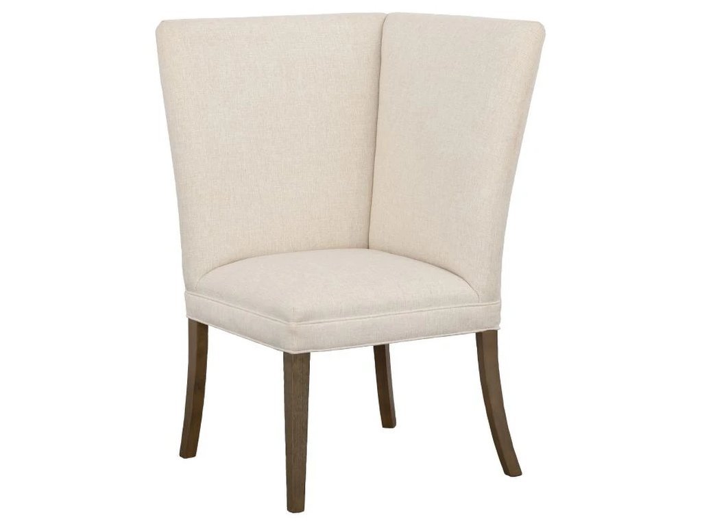 Straight Back Corner Chair Banquette 