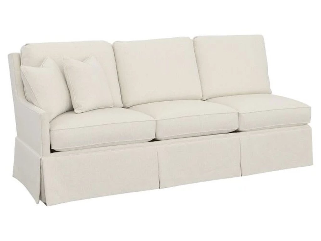 Skirted Left Arm Sofa 
