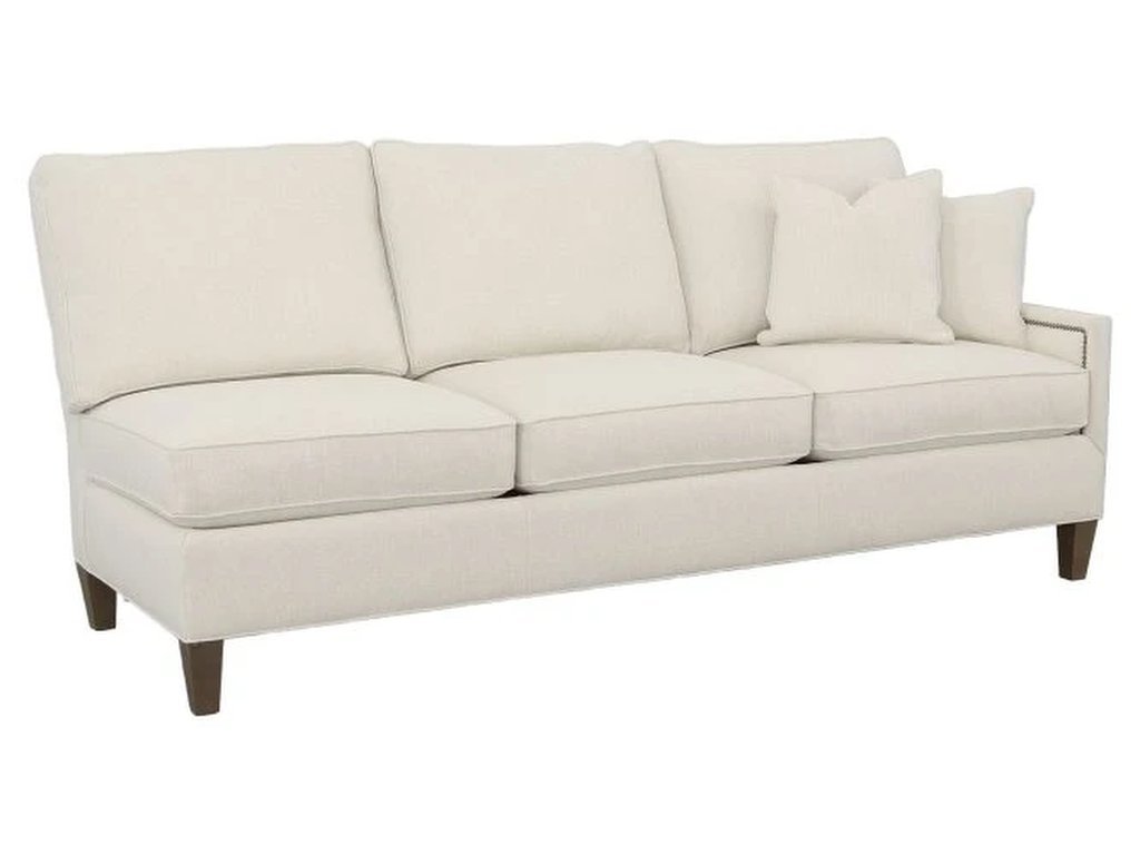Right Arm Sofa With Tapered Leg 