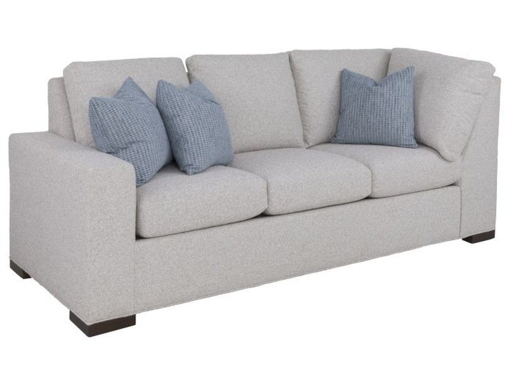 Wide Track Arm Right Arm Facing Corner Sofa For Sleeper 