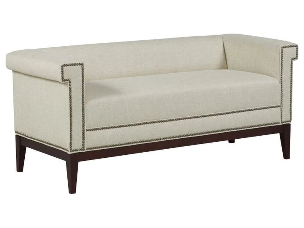 Greek Key Arm With Tight Seat Bench 