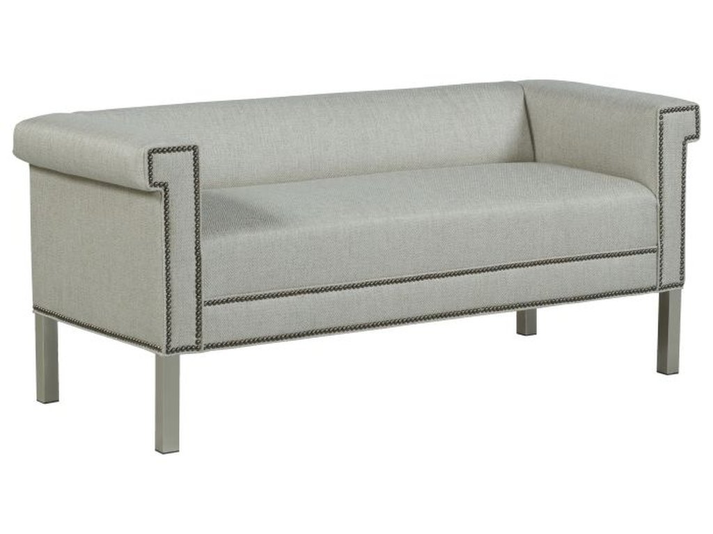 Greek Key Arm With Tight Seat Bench 