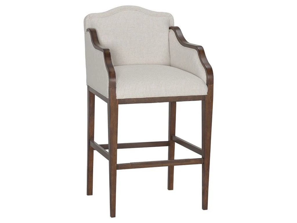 Anderson Arm Bar Stool With Pull 