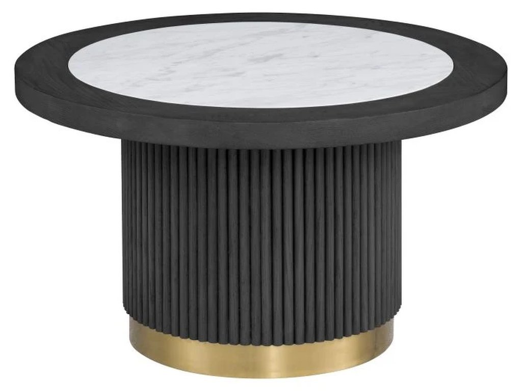 Small Round Bunching Cocktail Table 