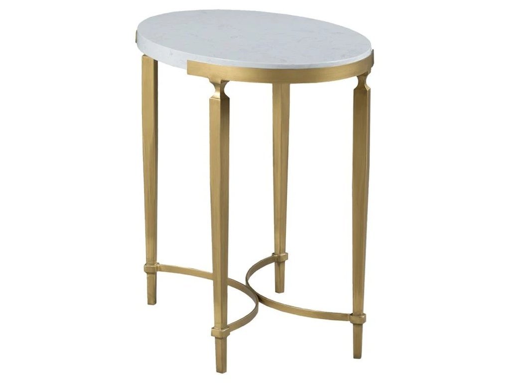 Oval End Table 