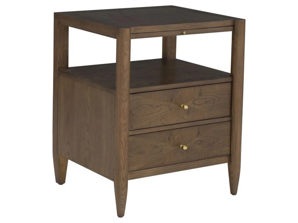 Two Drawer Petite Nightstand 