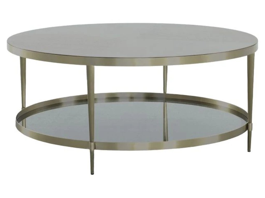 Marlowe Tiered Round Cocktail Table 