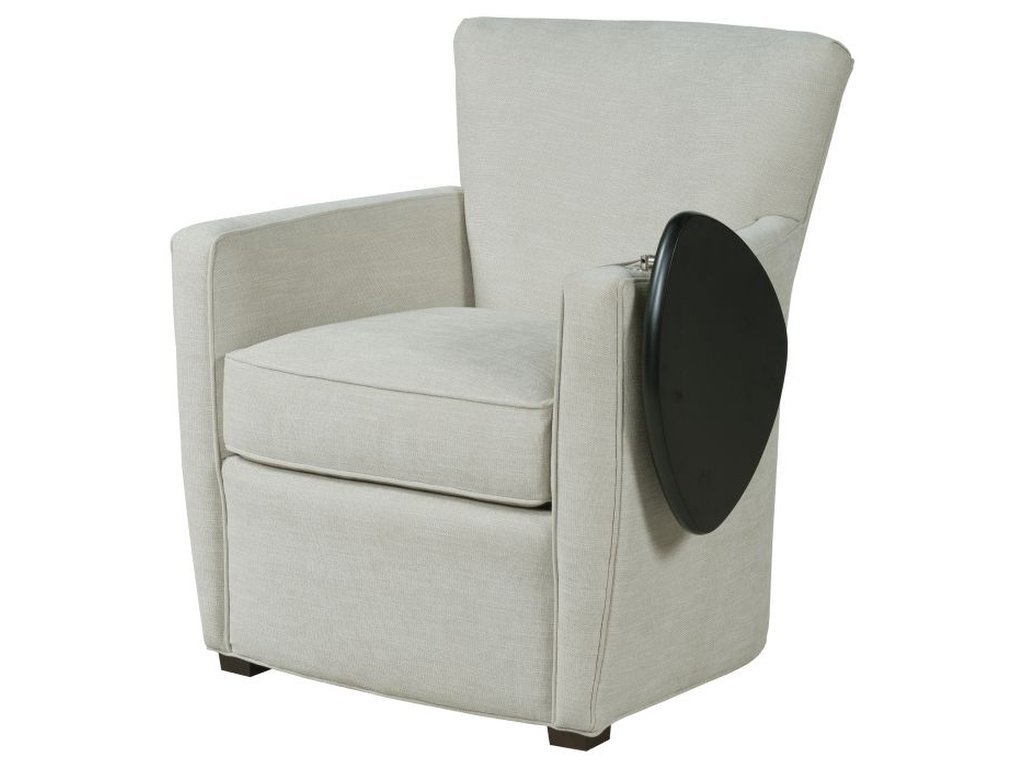 Gaither Lounge Chair With Folding Tablet 