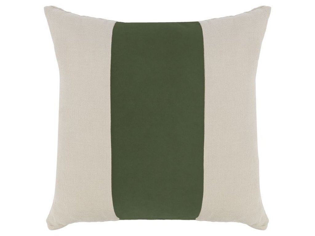 Emerald Velvet Linen Throw Pillow 