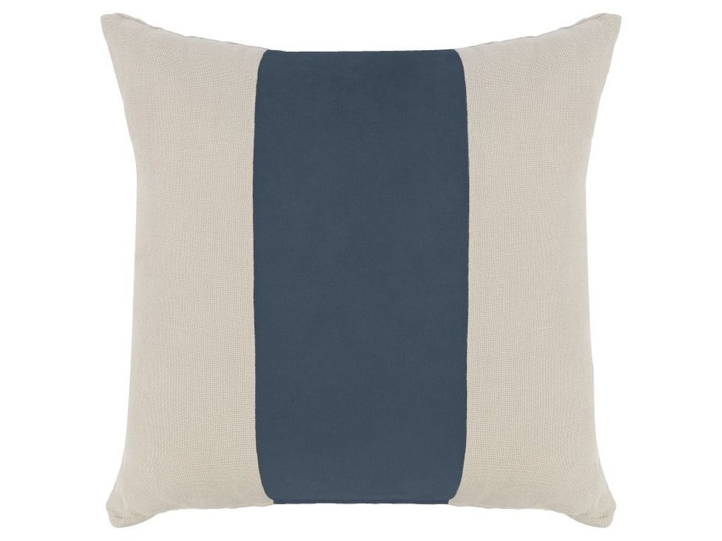 Denim Velvet Linen Throw Pillow 