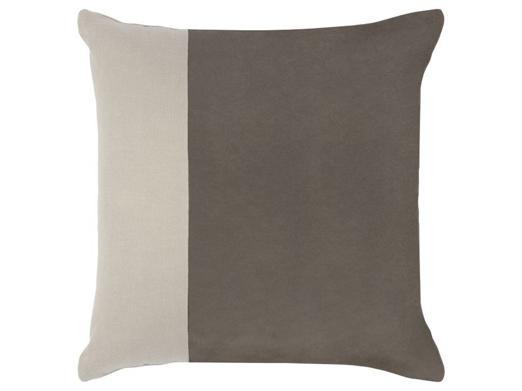 Mink Velvet Linen Throw Pillow 