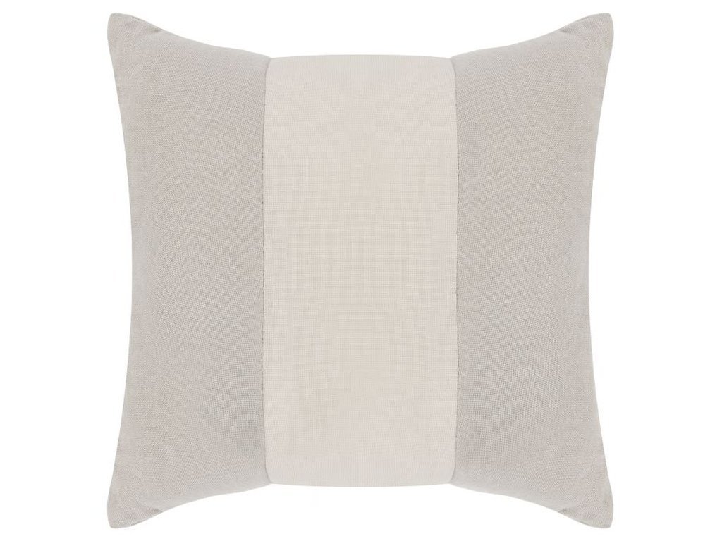 Cream Velvet Linen Throw Pillow 