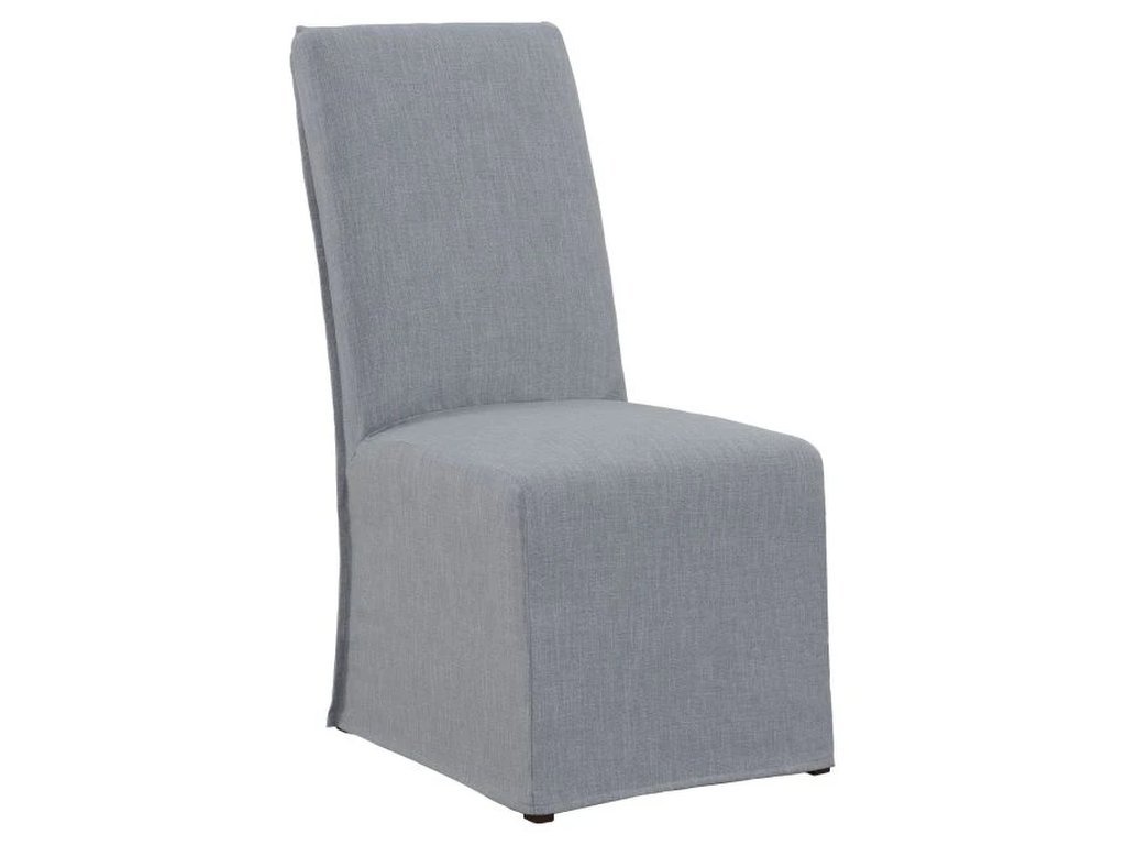 Melrose Slipcovered Tall Side Chair 