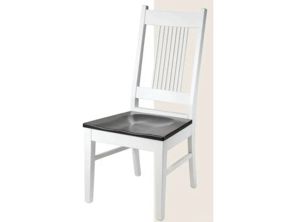 Harper Side Chair w/Wood Seat